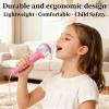 Kids Microphone with Stand,Microphone for Kids,Musical Toys All-in-One Microphones Toy for Girls with Stand, Got Built-in Music, Colorful Lights, Echo Effects (Pink) view 2