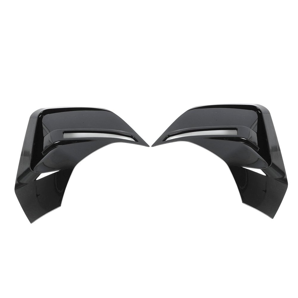 Rear Bumper Vent Spoiler Stylish Racing Look Side Air Vent Canard Cover for 4 Series I4 G26 M Sport 2020-2024 (Glossy Black)