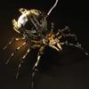 3D Metal Mechanical Spider for Assembly Enthusiasts, DIY Assembly Toys Spider Lamp Desktop Decoration, A Delicate Crafted Birthday Gift for Families512PCS view 2