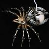 3D Metal Mechanical Spider for Assembly Enthusiasts, DIY Assembly Toys Spider Lamp Desktop Decoration, A Delicate Crafted Birthday Gift for Families512PCS view 4