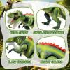 Fire Breathing Dragon Toy, Fire Breath Dino with 7 Color LED Lights  Walking Robot Dinosaur, FireBreathing Dinosaur Toy, Rc Walking & Spins, Realistic Roaring Sound Christmas & Birthday (2pcs) view 4