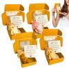 4PCS Plush Bear in Box with Hat, Bear Plush with Greeting Card and Box, Bears in A Boxes with Positive Message, for School Birthday Shelf Desk Offices Nursery view 1