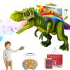 Fire Breathing Dragon Toy, Fire Breath Dino with 7 Color LED Lights  Walking Robot Dinosaur, FireBreathing Dinosaur Toy, Rc Walking & Spins, Realistic Roaring Sound Christmas & Birthday (1pcs) view 1
