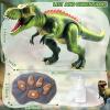 Fire Breathing Dragon Toy, Fire Breath Dino with 7 Color LED Lights  Walking Robot Dinosaur, FireBreathing Dinosaur Toy, Rc Walking & Spins, Realistic Roaring Sound Christmas & Birthday (1pcs) view 2