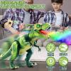 Fire Breathing Dragon Toy, Fire Breath Dino with 7 Color LED Lights  Walking Robot Dinosaur, FireBreathing Dinosaur Toy, Rc Walking & Spins, Realistic Roaring Sound Christmas & Birthday (1pcs) view 3
