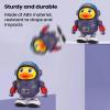 Dancing Space Duck, Colorful LED Lights Music 3 Mode Interactive Robot, Dancing Kid Toy, Girl Home Indoor Outdoor Classroom Party Birthday view 3