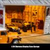 1/64 LED Lighted Diorama Garage Display Case for Hot Wheels, Matchbox & Mini GT Diecast Cars, Ideal for 1:64 Model Car Collection Display & Showcase (Store) view 3