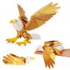 LehuoMaker 3D Printed Eagle Flexible Wings, Flying Eagle Model Toys, 3D Printed Bird Animals,3D Printed Dragon, Fidget Toys for Adults view 1