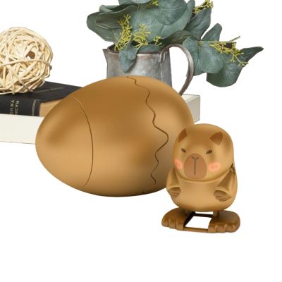 Capybara Hatching Egg Toy, Cute Walking Animal Surprise, Interactive Miniature Fidget for Kids, Boys, Girls, Children, Youth, Family Play, Birthday Present, Easter Celebration, Halloween Party, Christ