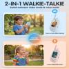 Kids Video Walkie Talkies with Camera: Rechargeable 2 Way Radios with Magic Voice - Electronic Learning Toys for Hide and Seek, Camping, Hiking - Birthday Gifts Boys Girls 3-12 view 4