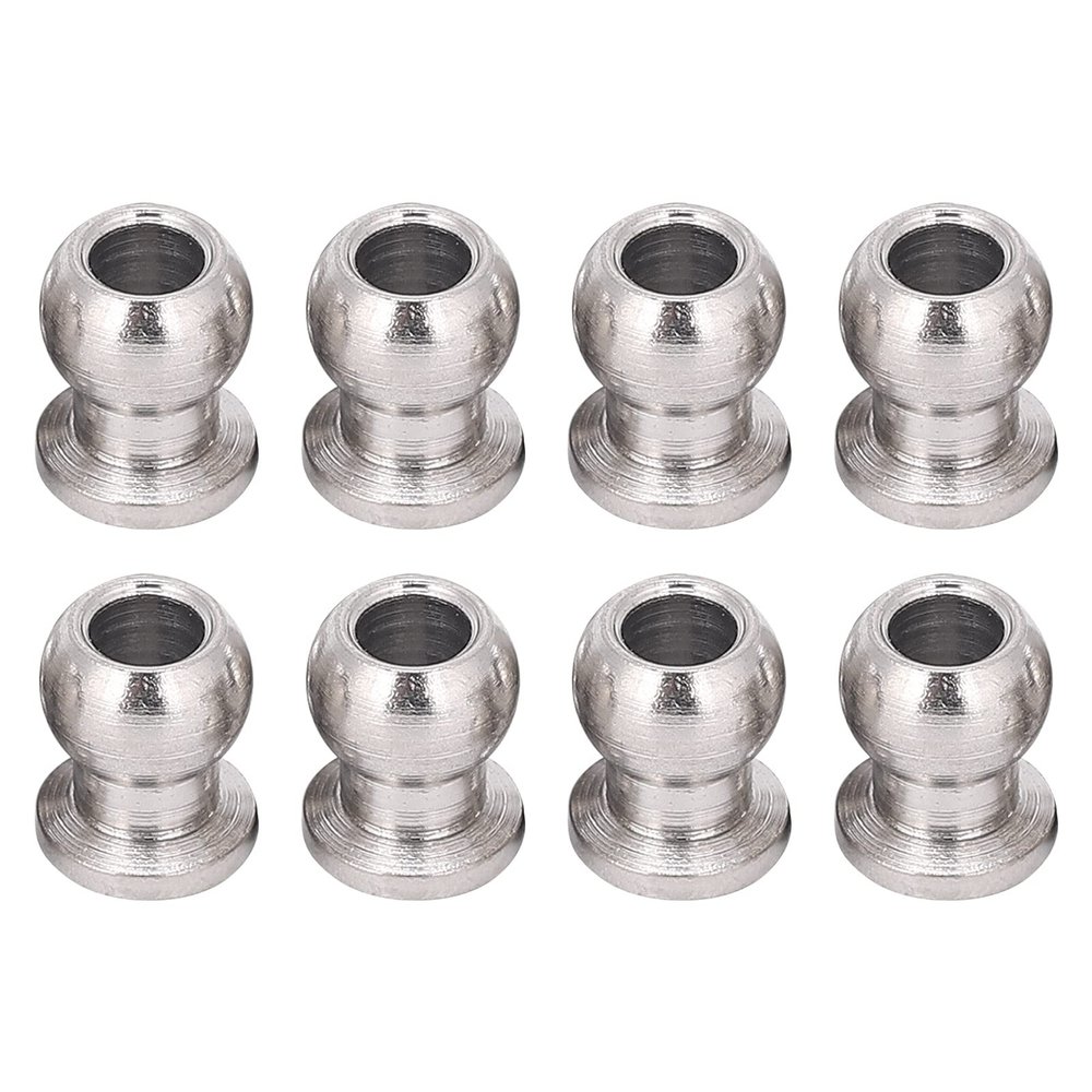 Tyenaza 8Pcs 1/10 RC Shock Damper Ball Head for Hpi/Hsp/Losi/Axial/Redcat/Himoto/Losi
