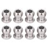 Tyenaza 8Pcs 1/10 RC Shock Damper Ball Head for Hpi/Hsp/Losi/Axial/Redcat/Himoto/Losi view 1