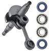 10mm Crankshaft Crank Bearing Oil Seals Kit Fit for 017 018 MS170 MS180 MS 170 180 Chainsaw Part 1132 030 0402 view 2
