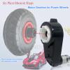 2 Pack DL 555-C 24V Motor Gearbox High-Speed Drive Engine with Motors for Powered Wheels Upgrade Kits Ride On Toys Car SUV ATV Replacement Parts (2 Pack-555 24V 40000RPM) view 3