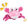 Crawling Crab Toy, Interactive Musical Sensory Game for Kids, Funny Development Learning Toy for Boys Girls Nursery Christmas Stocking Stuffers, Educational Play Crab for Children Entertainment view 1