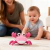 Crawling Crab Toy, Interactive Musical Sensory Game for Kids, Funny Development Learning Toy for Boys Girls Nursery Christmas Stocking Stuffers, Educational Play Crab for Children Entertainment view 2