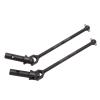 2Pcs Black RC Universal Front Drive Shaft, High Hardness Steel Material, Stable High Accuracy RC Car Front Drive Shaft for ZD Racing 1/7 and EX 07 RC Cars, Easy to Install and DISA view 4