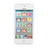 Kids Phone Toy Childrens Mobile Phone Toy Simulation Shaped Clear Music Cool Light English Mobile Phone Toy for Toddlers Travel Gift (White) view 4