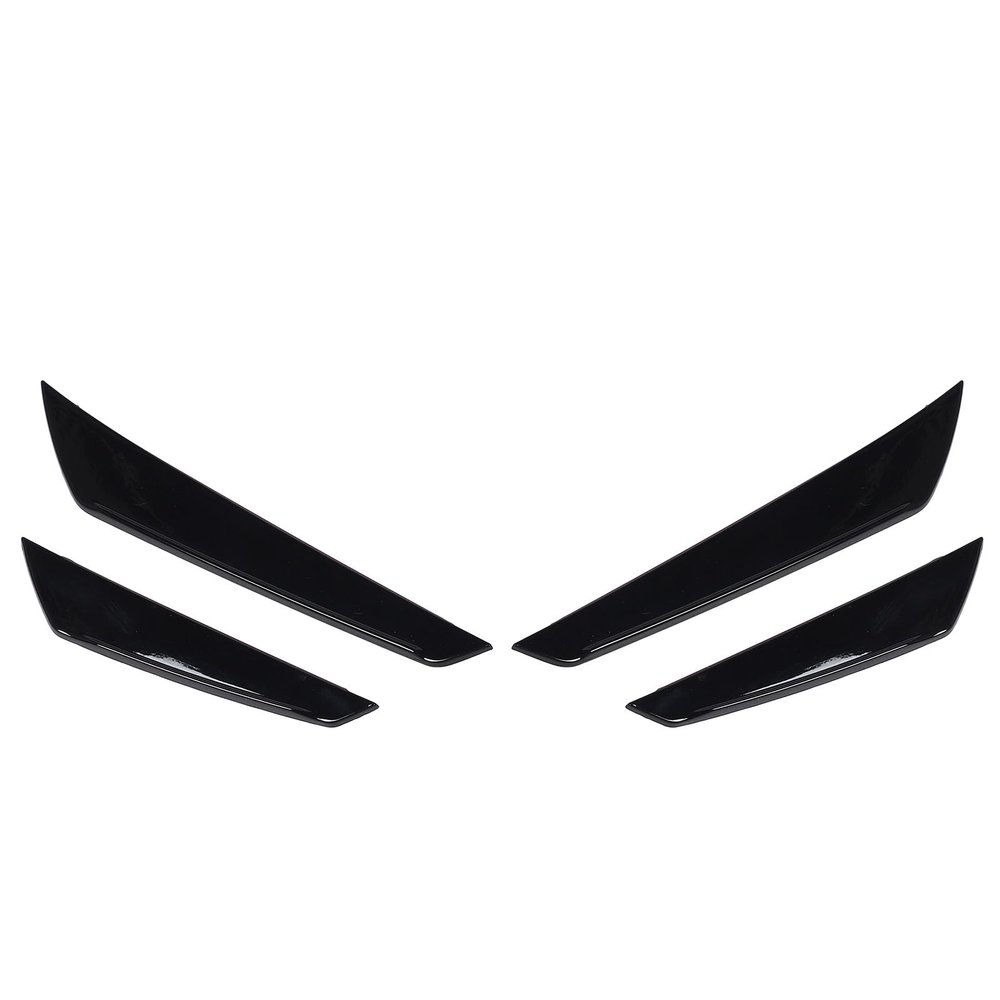 Front Bumper Side Splitter Glossy Black Improve Streamline for STI VB 2022 Onwards