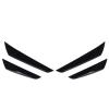 Front Bumper Side Splitter Glossy Black Improve Streamline for STI VB 2022 Onwards view 1