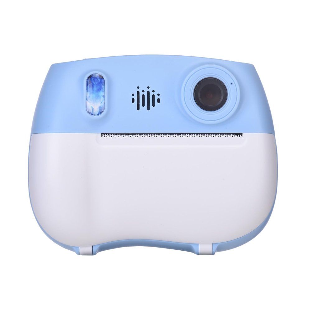 Acouto Kids Print Camera, Instant Print, 3.0" HD Screen Camera, Personalized Sticker Maker for Study Graphics, Photos, Instantly Reveal Your Artistic Flair and Cherish Every Moment (Blue)