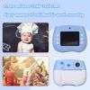 Acouto Kids Print Camera, Instant Print, 3.0" HD Screen Camera, Personalized Sticker Maker for Study Graphics, Photos, Instantly Reveal Your Artistic Flair and Cherish Every Moment (Blue) view 3