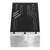 1:7 RC Car Skid Plate Chassis Protector Replacement Guard for 4WD RC Crawler Off-Road Protection Easy Installation- Black view 1
