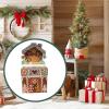 Christmas Money Box Gift Case - Fun Money Gift Box for Adults, Xmas Decor, Holiday Cash Present for Mom Dad- Gingerbread Man view 2