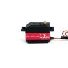 12kg Metal Gear Servo 180/270/360 Degree Full Rotation Low Profile for Robot Arms Remote Control Car Low Profile Servo view 3