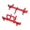1:12 Scale RC Front Rear Parts Accessories Sturdy for MN82Pro MN82S RC Vehicles DIY Modified Parts- Red view 1