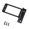 Aluminum Alloy Servo Mount Professional Axle Mount Bracket for 1/10 RC Hobby Car Chassis Modification- Black view 1