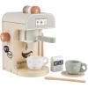 Wooden Toy Coffee Maker for Kids - 11PC Kids Kitchen Playset with Espresso Machine Toy and Pretend Play Kitchen Accessories - Pretend Play Toys for Toddler Girls and Boys Ages 3 and Up by Hey Play view 1