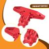 1:16 RC Car Rear Gearbox Cover, Metal Rear Upper Upgrade Spare Part for C8805 1/16 RC Car Vehicles DIY Modification- Red view 2