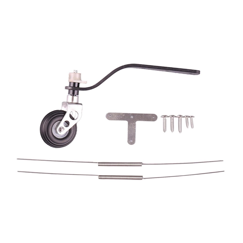 blloocod Carbon Fiber Landing Gear Tail Wheel Assembly Kits for Remote Control Airplanes with Screws Sturdy Components- 26CC