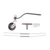 blloocod Carbon Fiber Landing Gear Tail Wheel Assembly Kits for Remote Control Airplanes with Screws Sturdy Components- 26CC view 1