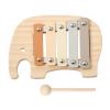 5 Note Xylophone Musical Toy Perception Percussion Instrument Wood 5 Tones Multicolor with Elephant Designs Wood Musical Instrument view 1