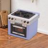1:12 Dollhouse Furniture Miniature Counter Model Realistic Mini Kitchen Island for Micro Landscape DIY Model- Stovetop Counter view 2