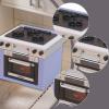 1:12 Dollhouse Furniture Miniature Counter Model Realistic Mini Kitchen Island for Micro Landscape DIY Model- Stovetop Counter view 3