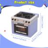 1:12 Dollhouse Furniture Miniature Counter Model Realistic Mini Kitchen Island for Micro Landscape DIY Model- Stovetop Counter view 4