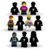 Brick Loot Random Minifigure Pack  10 Genuine Brick Figures Compatible with Major Brands, Bulk Building Toy Characters for Kids & Collectors view 1