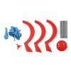 Desktop Balloon Burst Game Interactive Balloon Prick Toy Board Game for Kids Party Family Gatherings Age 8 and Up Plastic Material view 1