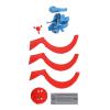 Desktop Balloon Burst Game Interactive Balloon Prick Toy Board Game for Kids Party Family Gatherings Age 8 and Up Plastic Material view 3
