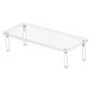 DYNWAVE Acrylic Display Stand Figure Toy Organizer Easy to Clean Gift Versatile Durability Transparent Display Riser Rack for Perfume view 2