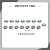 blloocod 15 Pieces Metal Vent Holes Assembly, Model Action Figure Toy Replacement Parts, Lightweight DIY Building Parts for Hobbyists- 2.5MM view 3
