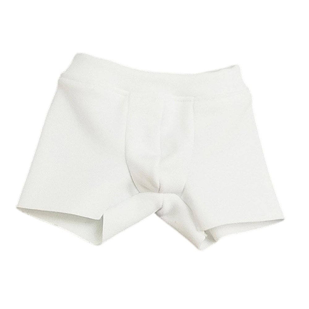 1/6 Scale Action Figure Clothes Underwear Accessories High Elastic Shorts Easy to Put on or Off Premium 12 inch Doll Clothing- White