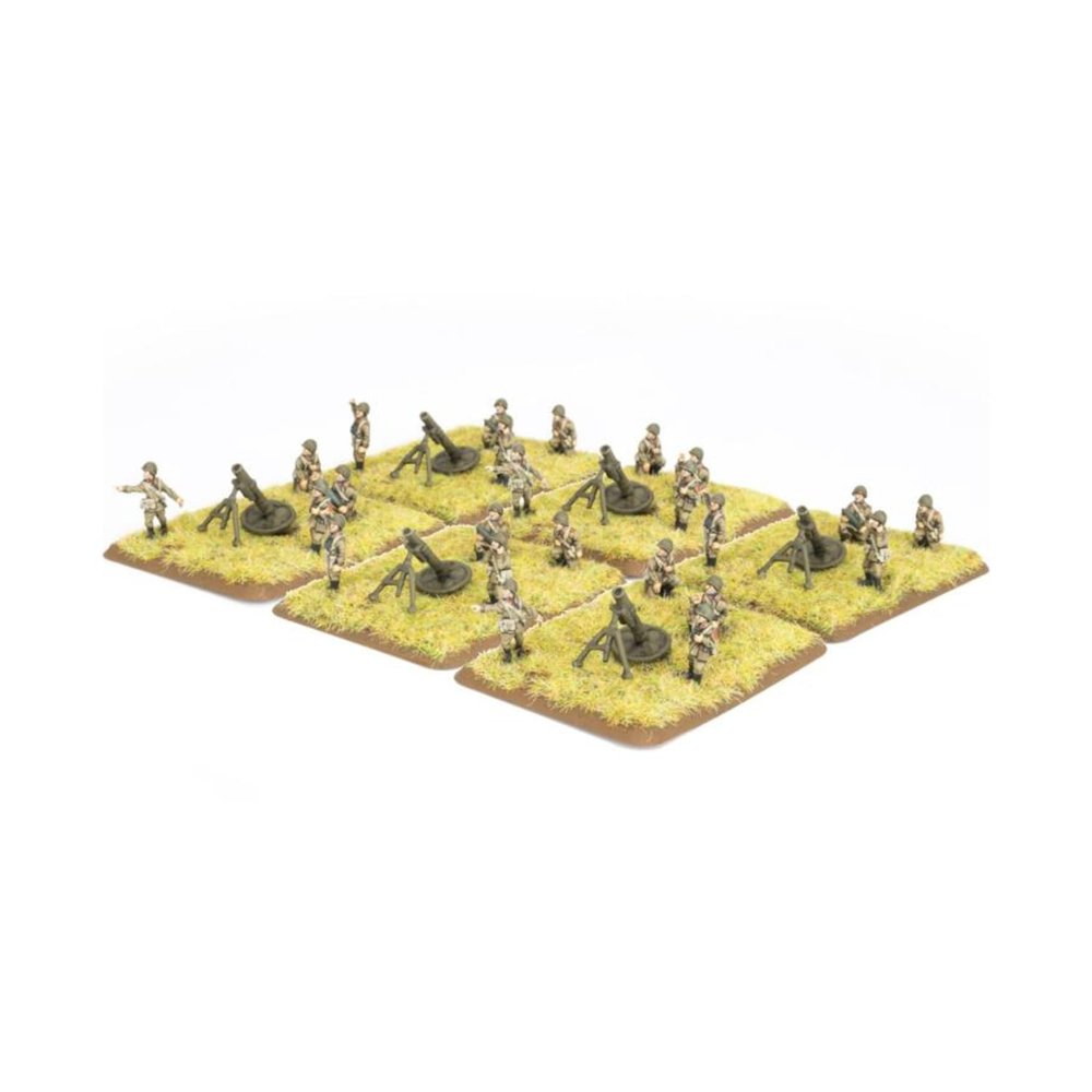 6x 120mm Mortar Teams by Battlefront Miniatures