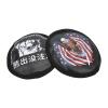 2Pcs RC Spare Tire Cover, Universal Waterproof Dustproof Tire Cover for 1/10 RC Car, PU Leather Protective Cover for Axial SCX10 D90 CC01, Fits 115-120mm/4.5-4.7 view 1