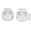 1 Pair Rubber Carb Carburetor Fit For TDM850 TRX850 XTZ750 view 2
