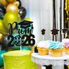 Black Glitter Prom 2026 Cake Topper, Prom Night/Congrats Grad, Class of 2026 Prom Night Birthday Graduation Party Decorations Supplies view 4