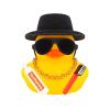 wonuu Gentleman Toilet Rubber Duck, Car Dashboard Decor with Toothbrushes view 1